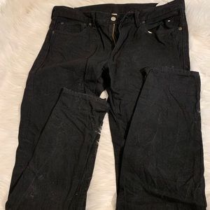 J Crew Men’s black jeans 484